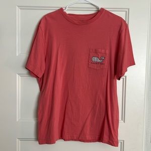 Mens Vineyard Vines coral short sleeve tshirt sz M